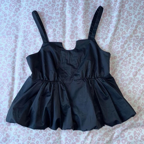 Tibi Elegant Black Top - Picture 1 of 6